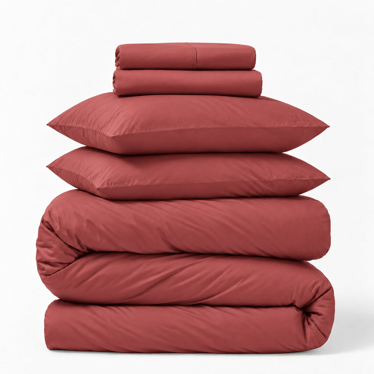 Percale 5-Piece Sheet &amp; Duvet Cover Set