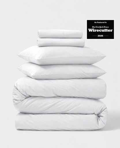 Percale 5-Piece Sheet &amp; Duvet Cover Set