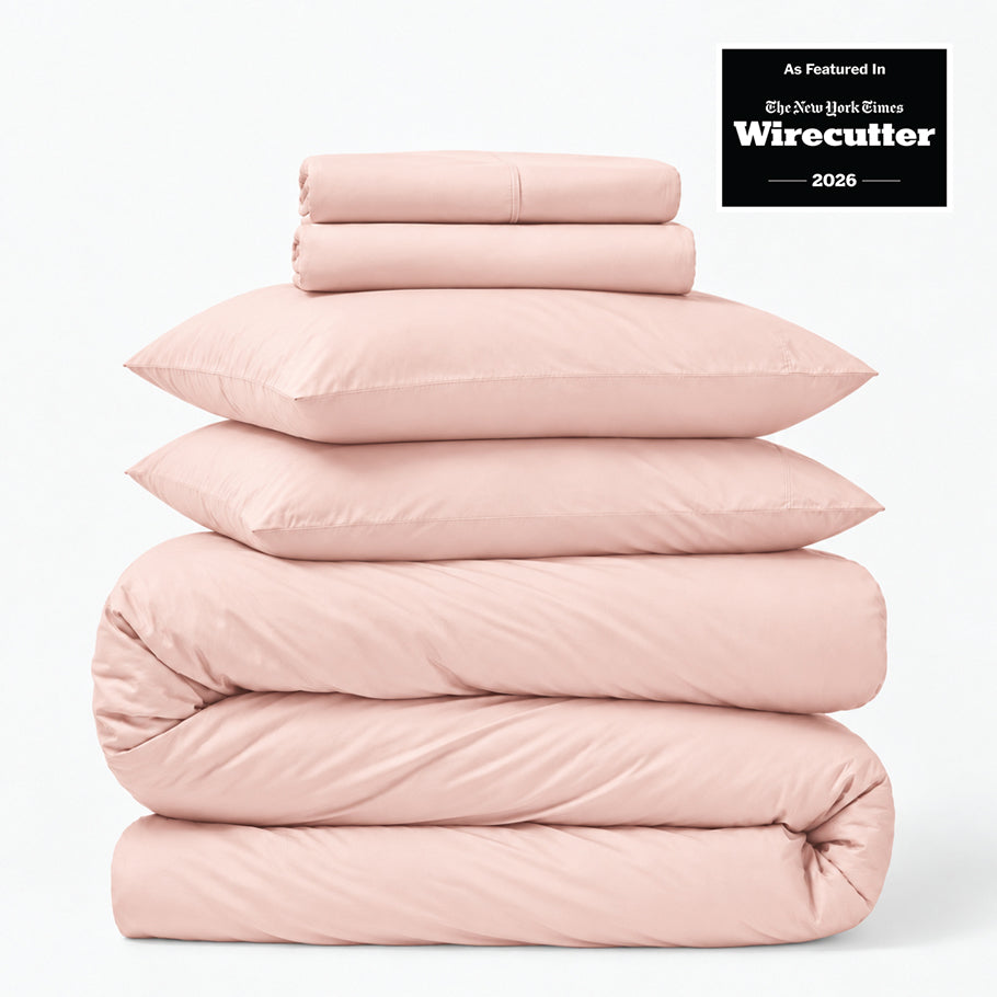 Percale 5-Piece Sheet &amp; Duvet Cover Set