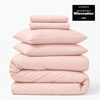 Percale 5-Piece Sheet &amp; Duvet Cover Set