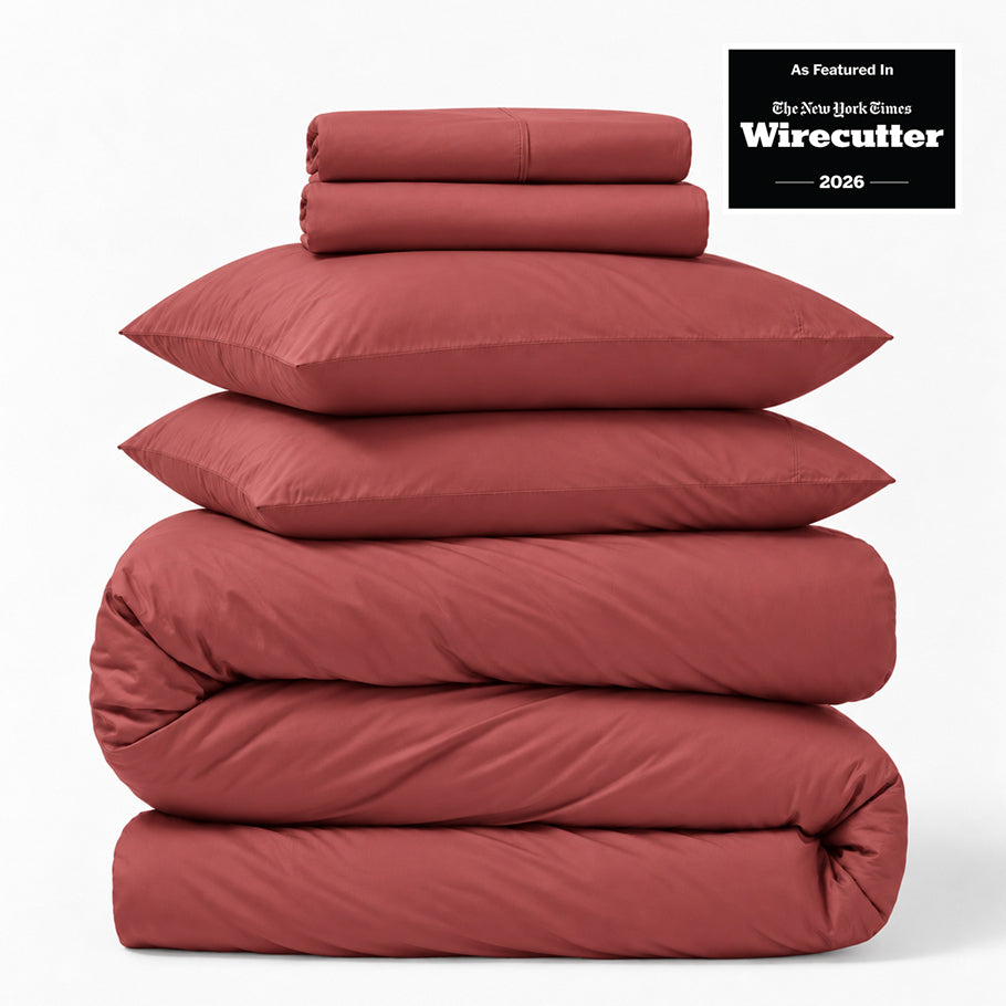 Percale 5-Piece Sheet &amp; Duvet Cover Set