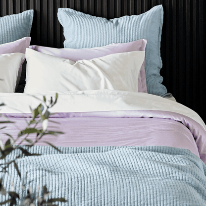 Textured Cotton Coverlet