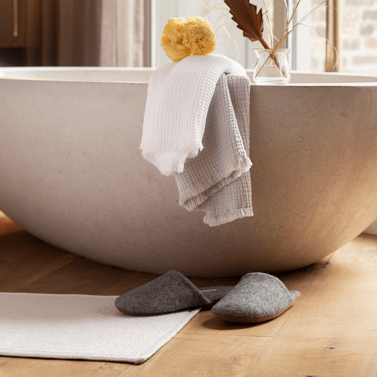 Textured Bath Rug