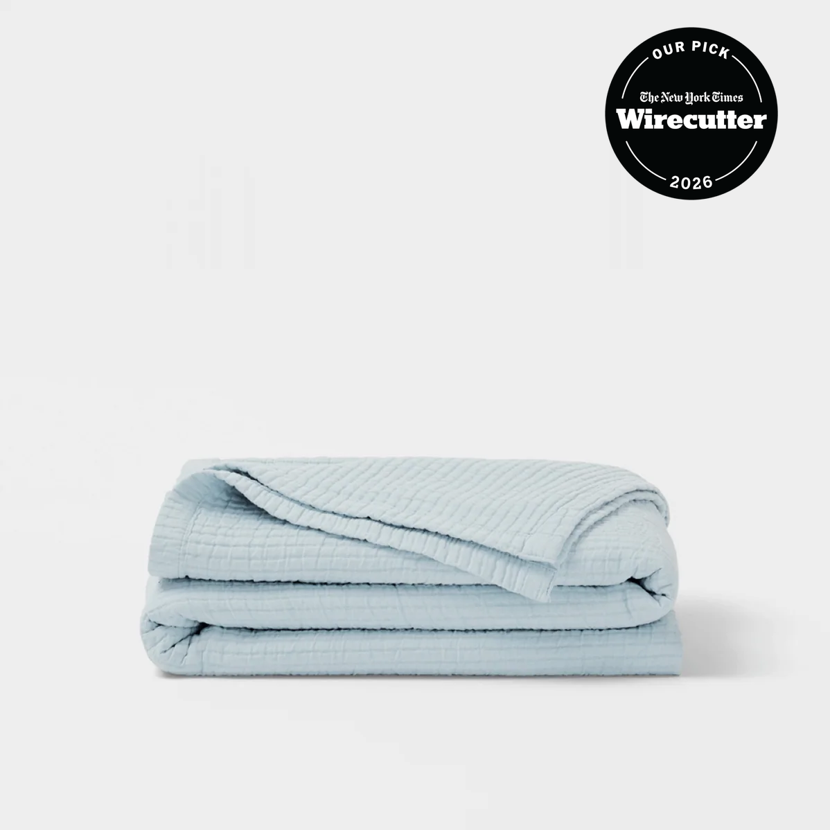 Textured Cotton Coverlet