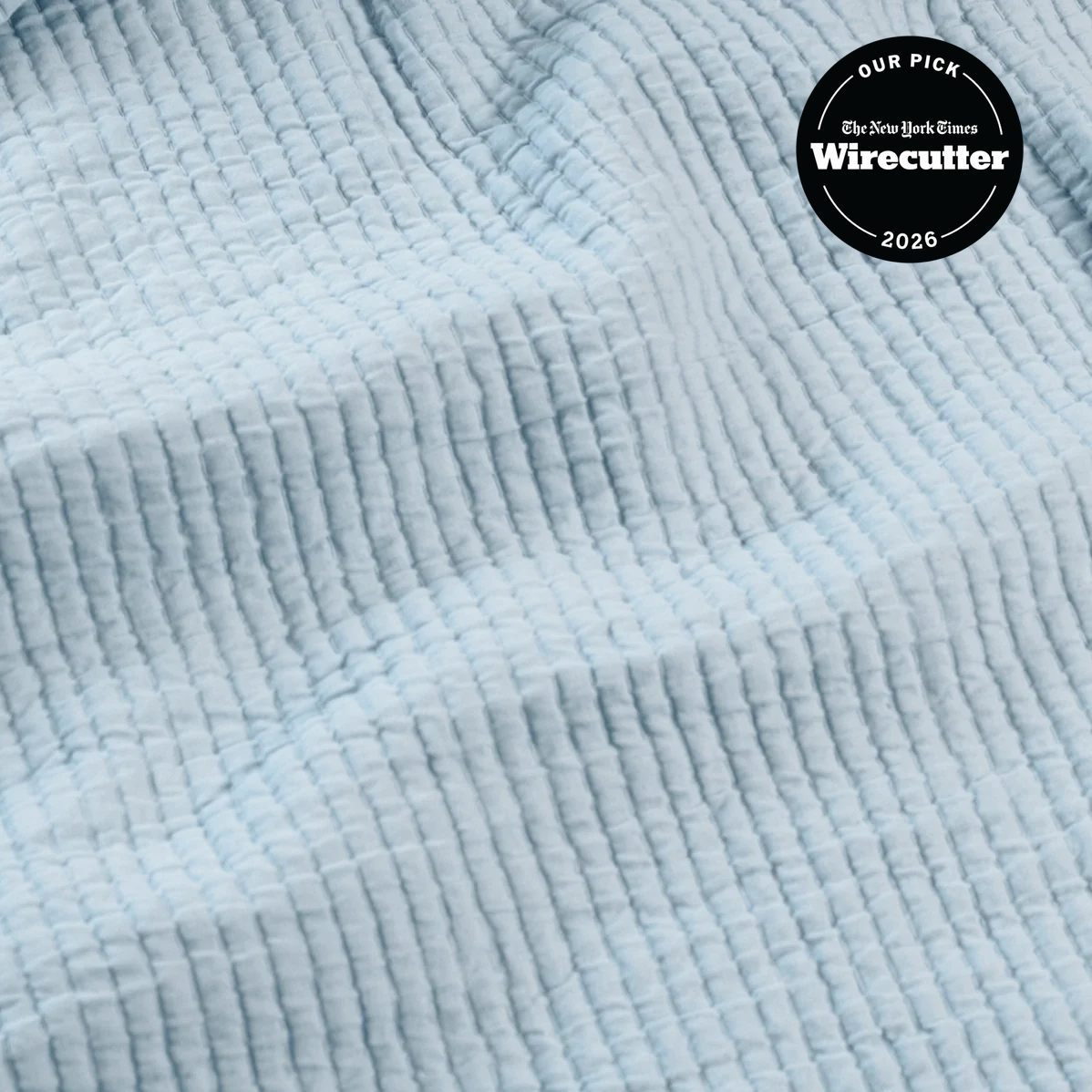 Textured Cotton Coverlet