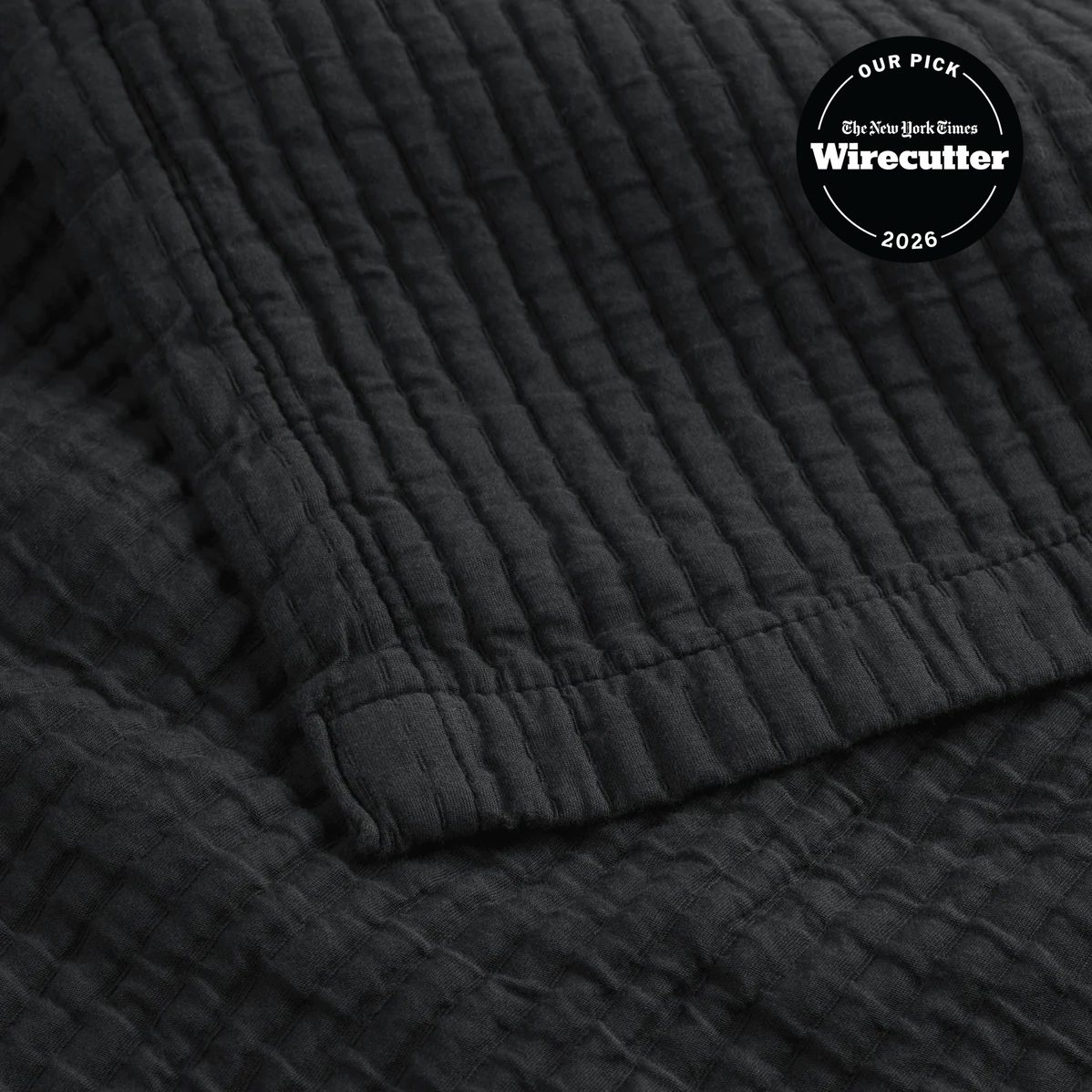 Textured Cotton Coverlet