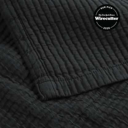 Textured Cotton Coverlet
