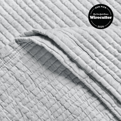 Textured Cotton Coverlet