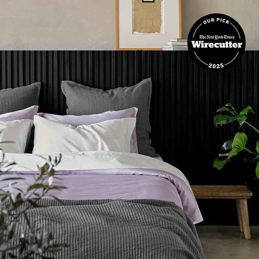 Textured Cotton Coverlet