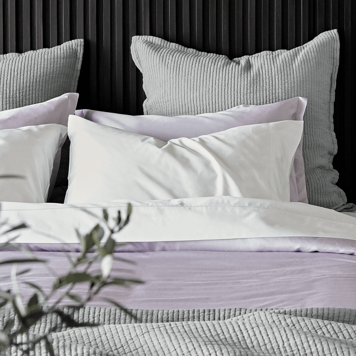 Textured Cotton Coverlet