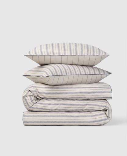 Brushed Cotton Duvet Cover &amp; Shams Set
