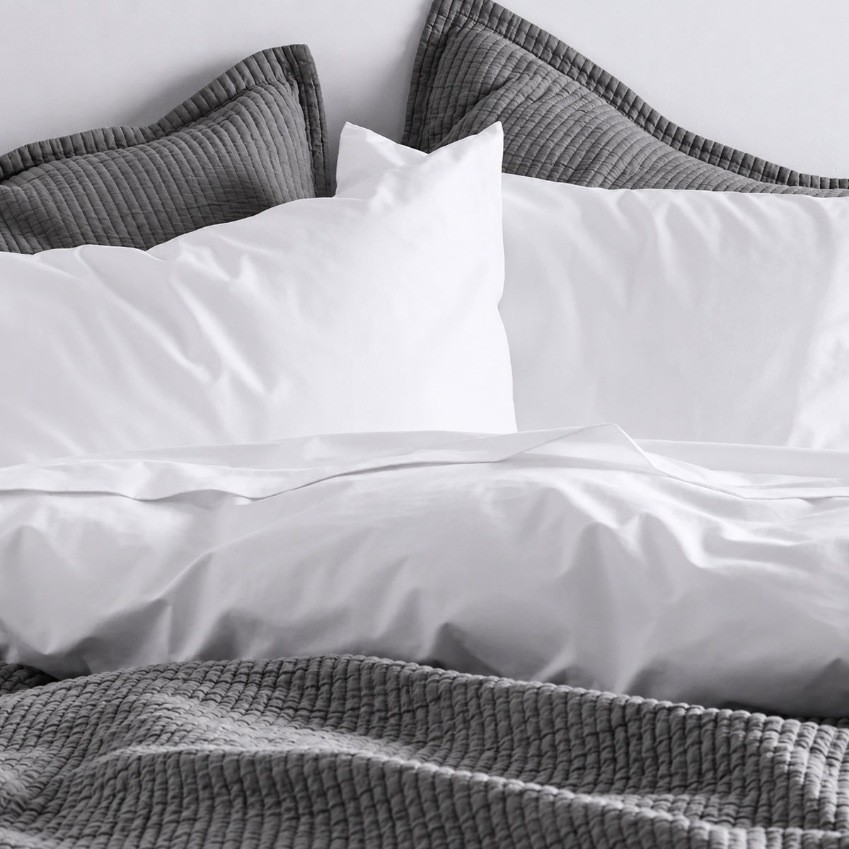 Textured Cotton Coverlet