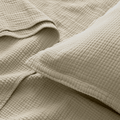 Four Layer Coverlet &amp; Shams Set