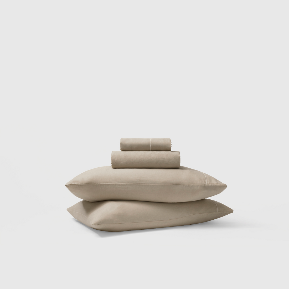 Cotton Cashmere 5-Piece Sheet &amp; Duvet Cover Set