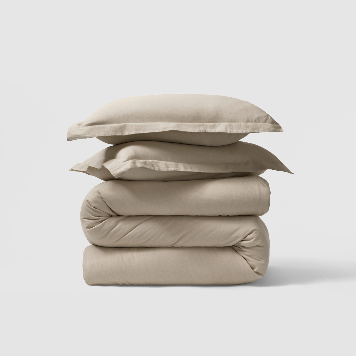 Cotton Cashmere Duvet Cover &amp; Shams Set