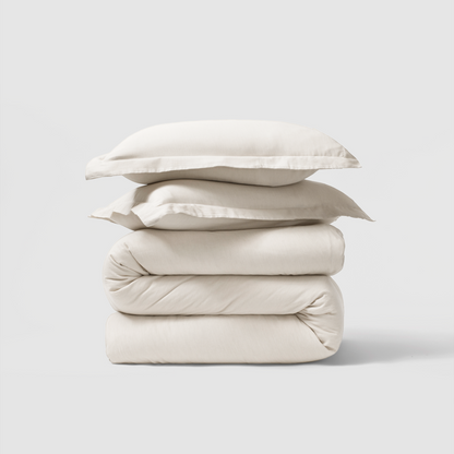 Cotton Cashmere Duvet Cover &amp; Shams Set