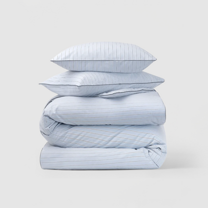 Seersucker Duvet Cover &amp; Shams Set