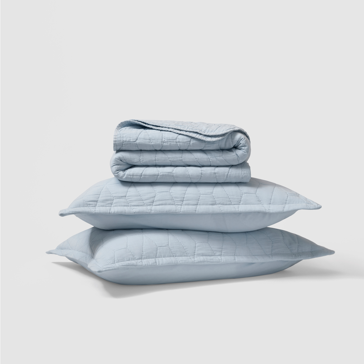 Mosaic Cotton Quilt &amp; Shams Set