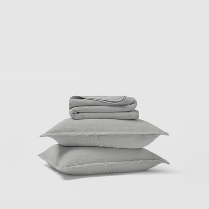 Four Layer Coverlet &amp; Shams Set