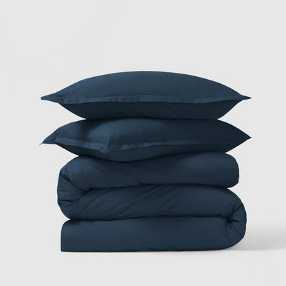 Sateen Duvet Cover &amp; Shams Set
