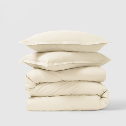 Sateen Duvet Cover &amp; Shams Set