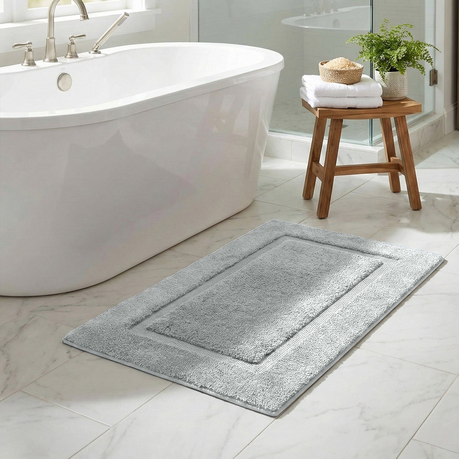Plush Memory Foam Bath Rug