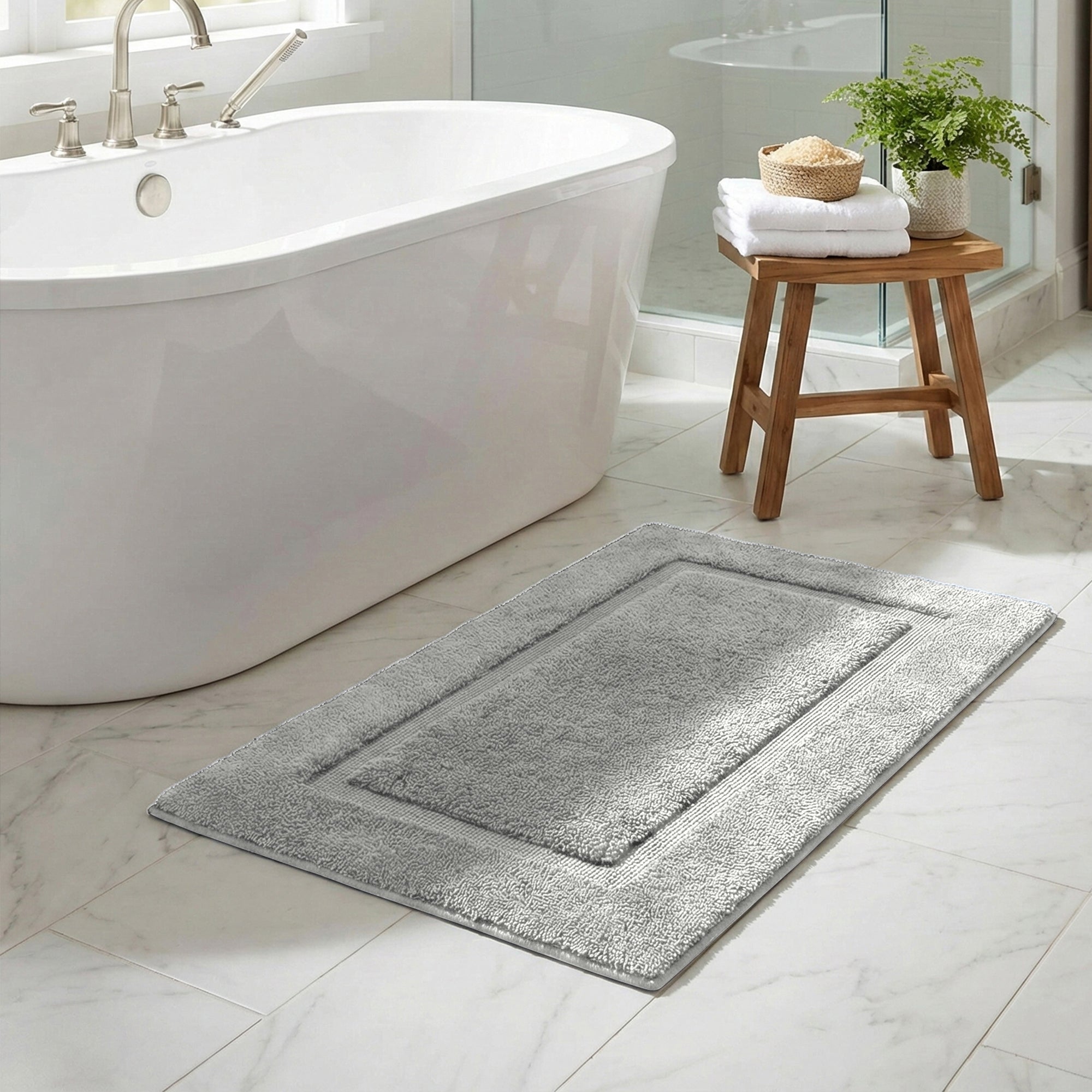 Plush Memory Foam Bath Rug