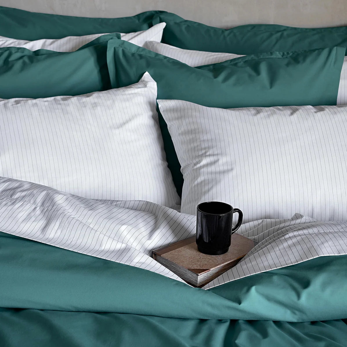 Percale 5-Piece Sheet &amp; Duvet Cover Set