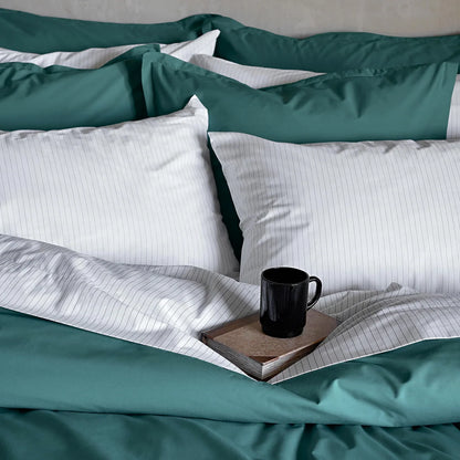 Percale 5-Piece Sheet &amp; Duvet Cover Set