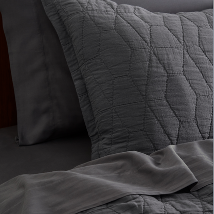 Mosaic Cotton Quilt &amp; Shams Set