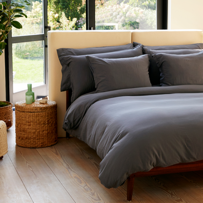 Organic Cotton Duvet Cover &amp; Shams Set