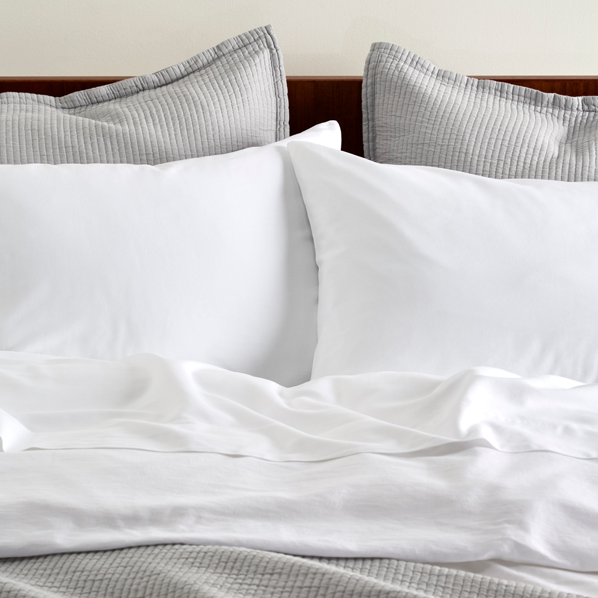 Organic Cotton Shams Pair