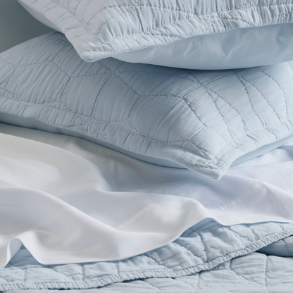 Mosaic Cotton Quilt &amp; Shams Set