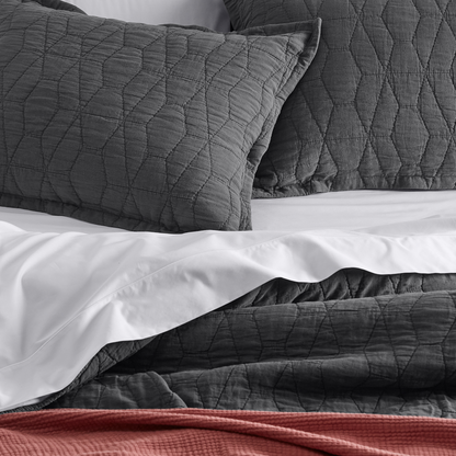 Mosaic Cotton Quilt &amp; Shams Set