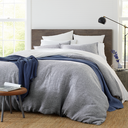 Linen Duvet Cover &amp; Shams Set