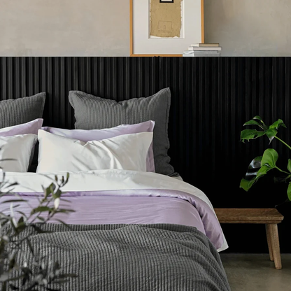 Textured Cotton Coverlet