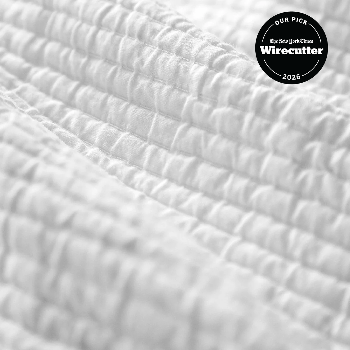 Textured Cotton Coverlet