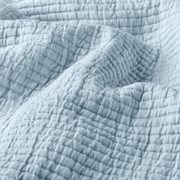 Textured Cotton Coverlet