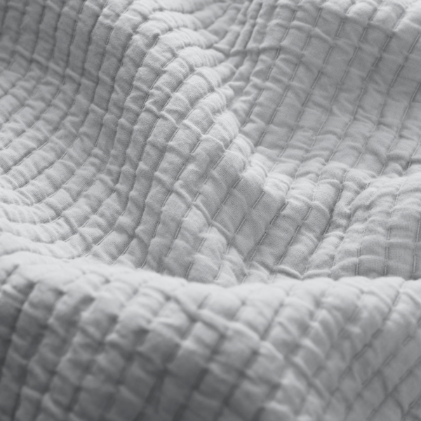 Textured Cotton Coverlet